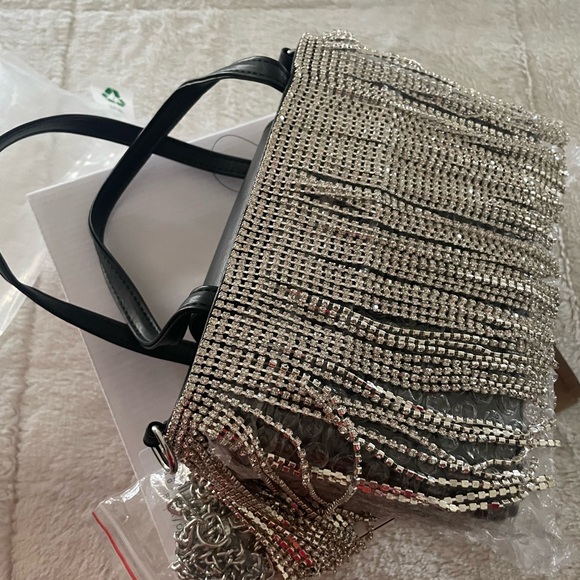 Forever 21 Fringe Rhinestone bag - Picture 6 of 8